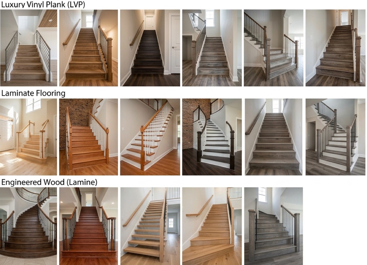 Stairs flooring project 1