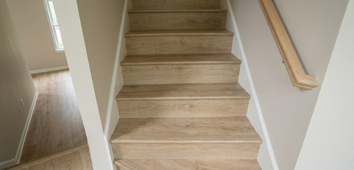 Stairs flooring project 5