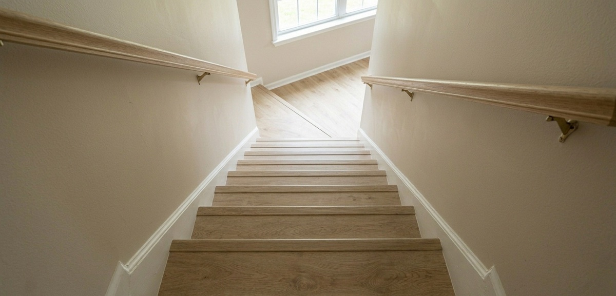 Stairs flooring project 6