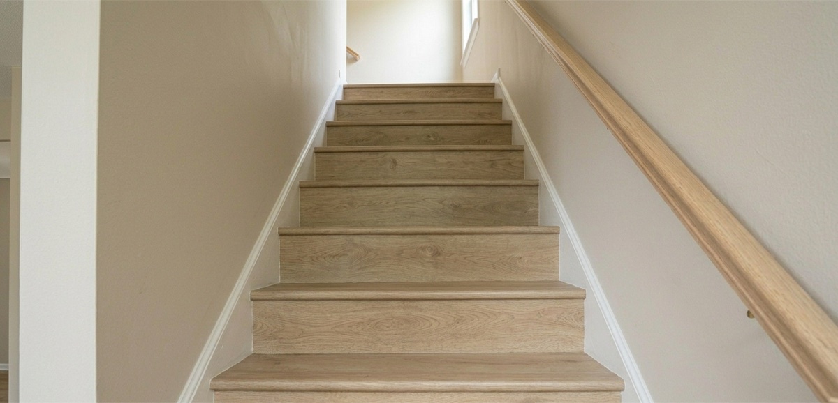 Stairs flooring project 7