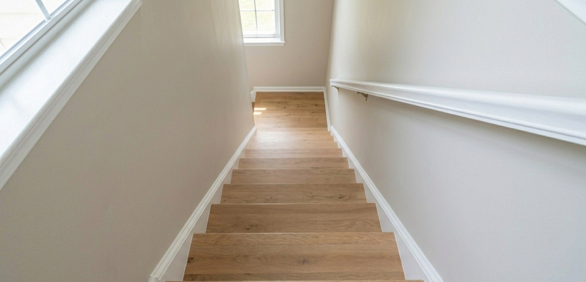 Stairs flooring project 12