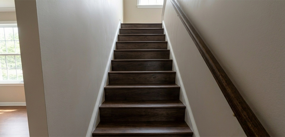 Stairs flooring project 14