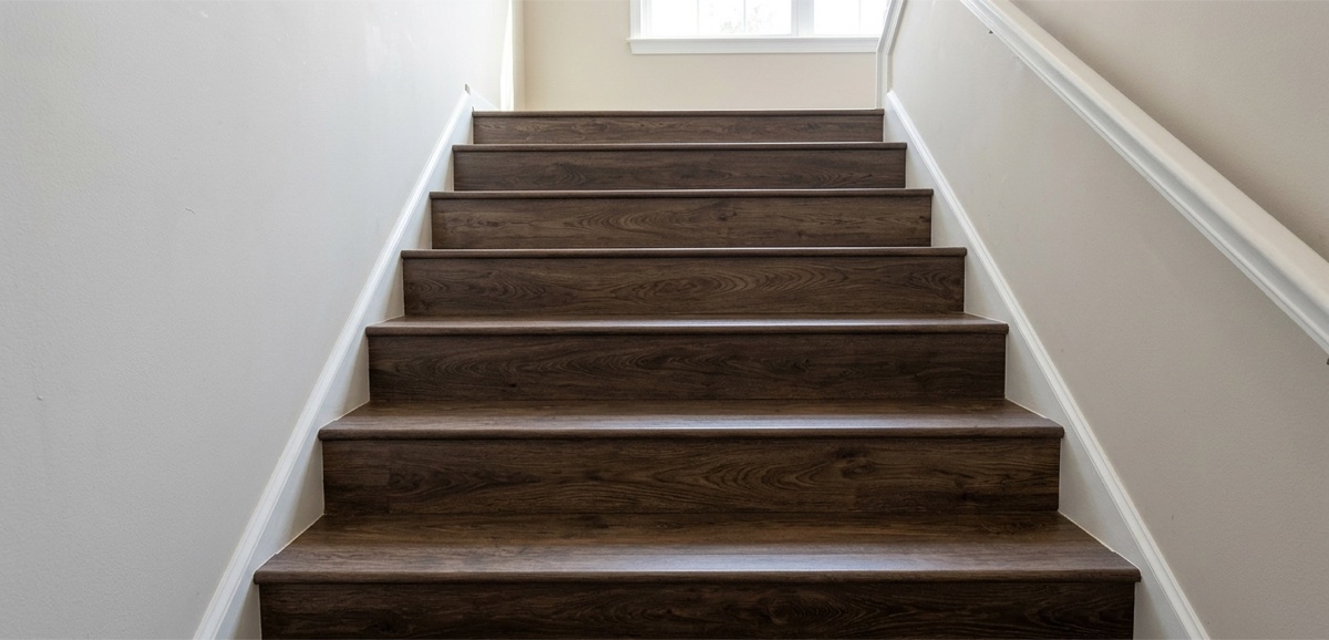 Stairs flooring project 17